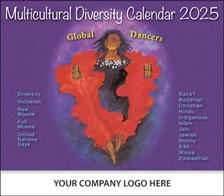 2025 Multicultural Diversity Calendar Wall